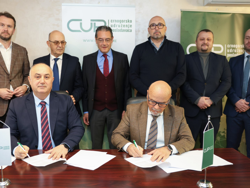 Potpisivanje Sporazuma o saradnji između Turske Privredne komore i CUP-a