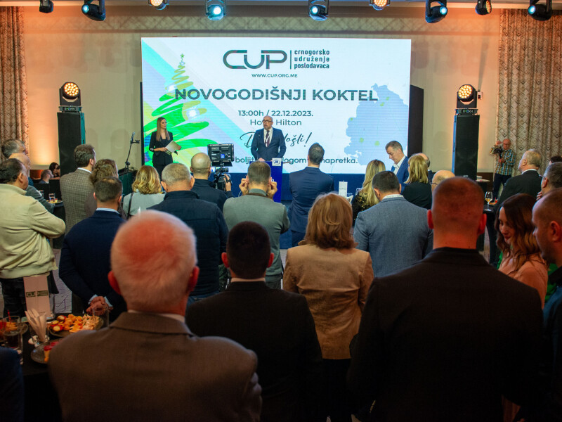 Drugi Novogodišnji koktel CUP-a, Hilton 22.12.2023.